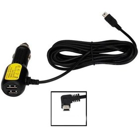 Resim 3 Metre Mini Usb Araç Kamera Şarj Aleti 5 Pin Mini Usb Navigasyon Şarj Aleti 5 Volt 3 5 Amper 2 Port Usb Mini Usb Şarj Aleti 