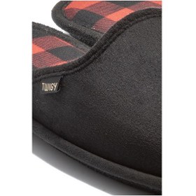 Resim Twigy Pro Kare Erkek Ev Terliği Siyah 41/46 Siyah 