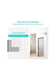 Resim Pazly Türkçe Dayanıklı Akrilik Ayna - Su Geçirmez, Kırılmaz, Ev Dekorasyonu İçin 