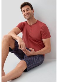 Resim Arnetta Erkek Turuncu Pijama Takımı Ar3685-s-v1 Turuncu 