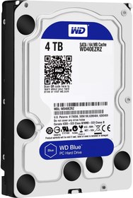 Resim WD Blue 4TB 5400RPM Sata 3.0 64MB 3.5" Sabit Disk WD40EZRZ 