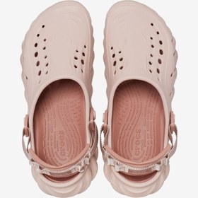 Resim Crocs Echo Clog Kadın Pembe Terlik 