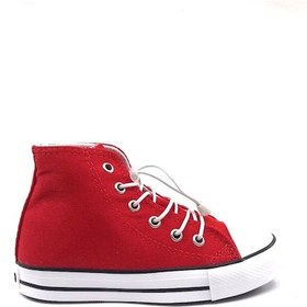 Resim Cool Luis Kırmızı Uzun Unisex Çocuk Lastikli Spor Ayakkabı 001 