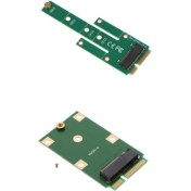 Resim Msata Pcıe'ye Ngff M.2 B Tuşa Sata Adaptörü + M.2 2242 (Ngff) Msata SSD Adaptörüne 