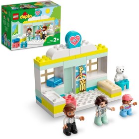 Resim ® DUPLO® Kurtarma Doktor Muayenesi 10968 - Okul Öncesi için Eğitici Oyuncak Yapım Seti(34 Parça) 