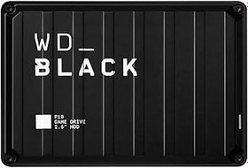Resim WD, Black 4TB P10 Game Drive PC, Mac, PlayStation 4 ve Xbox One ile uyumlu, WDBA3A0040BBK-WESN 