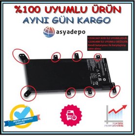 Resim Asus Uyumlu K555Ub-Xo067T K555Ub-Xo093T Batarya Pil 