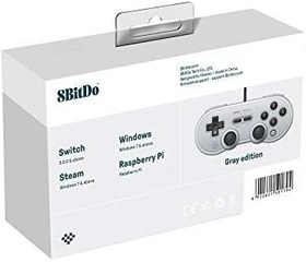 Resim 8Bitdo Sn30 Pro USB Gamepad Gri Sürüm [ 