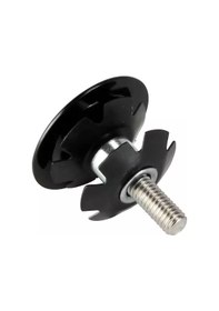 Resim Bisiklet Furş Kapak ve Yıldızı Gidon Boğazı Sabitleme Siyah 