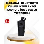 Resim Gürültü Önleyici Fineblue F910 Bluetooth Kulaklık Klipsli Model 