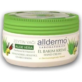 Resim Alldermo Aloe Vera Zeytinyağı El Bakım Kremi 150 ML 