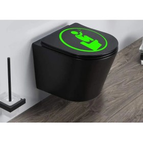 Resim Özel Yeni Sticker Ev-Banyo Özel Yeni Sticker-Klazöt Kapağı Özel Yeni Sticker 