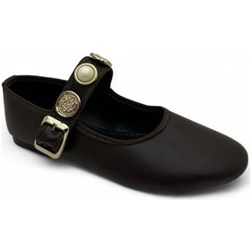 Resim Dosa Shoes Kadın Kemerli Babet-kahverengi Kahverengi 