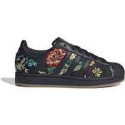 Resim Cblack/goldmt/gum4 Adidas Kadın Günlük Spor Ayakkabı Superstar W Js4045 Siyah 