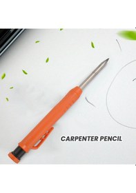 Resim Mekanik Kurşun Kalemler-2 X Ahşap İşleme Kalemleri 1 Mavi/1 Turuncu-yedek Dahil 5 Kutu X Yedek 18 Siyah/6 Sarı/6 Kırmızı -fotoğraf Rengi 