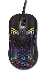 Resim Hepta Collection Lunatic Sparrow 6400 Dpi Rgb Ledli Makrolu Oyuncu Mouse 