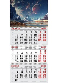 Resim 2026 Yılı Gemici Takvimi- Uzay Ve Gökyüzü 