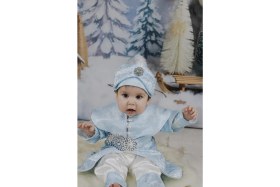 Resim Pileki Baby Yenidoğan 0 6 Ay ve 1 Yaş Mevlüt ve Sünnet Kıyafeti Mevlütlük Sünnetlik Takım 
