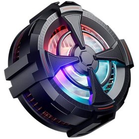 Resim Hadron HDX4377 Magsafe Rgb Işıklı Klipsli Radyatörlü Telefon Soğutucu Fan 