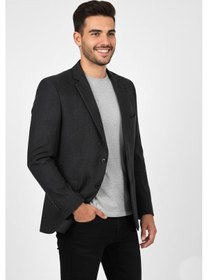Resim Massimo Rossi Erkek Kışlık Kumaş Tek Ceket 4 Drop Bgl-st04983 Kahverengi 