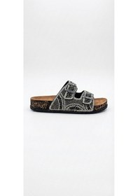 Resim Füme Taşlı Kadın Günlük Terlik 319.139-7022 Füme 