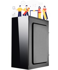 Resim RAMTECH BİLGİSAYAR Workforce Wf376 I5-4590 16gb Ram 256gb Ssd Masaüstü Ofis Bilgisayarı 