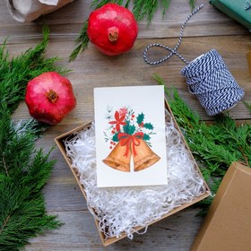 Resim Yılbaşı Kartpostalları I - Tekli Kartpostal Çan 