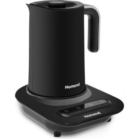 Resim Homend Pottoman Plus 1889H 5 Fincan Kapasiteli Otomatik Türk Kahve Makinesi, Mini Kettle ve Süt Isıtıcı 3 in 1 