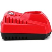 Resim Fastbuy Abd Fişli Milwaukee 10.8/12v Lityum Pil Şarj Cihazı, N12 Model, Kırmızı Renk, 10.8/12v Özellikli Şarj Aparatı 