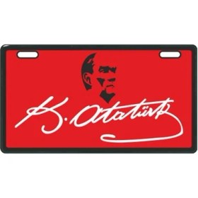 Resim Sevenkardeşler Atatürk E-Bike Plakalık 
