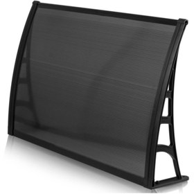 Resim Genel Markalar Lotus Kapı Pencere Üstü Pratik Sundurma 70x120 Cm - Siyah 