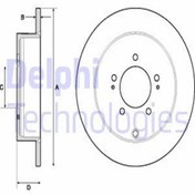 Resim Delphi Bg4161c Arka Fren Aynasi Outlander 2.0 2.2 2.4 3.0 4wd 06 424961 (WA251832) (FİYAT:2 ADET İÇİNDİR) 