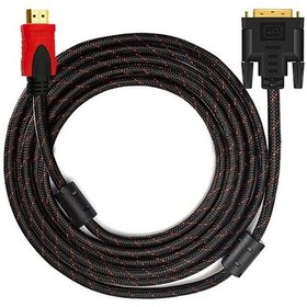 Resim AoGo Dvi Hdmi Kablo Çift Yönlü DVI to HDMI 24+1 Dvi Erkek Hdmi Erkek 1.5 M 