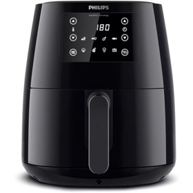 Resim Philips Airfryer Philips L Siyah Rapid Air teknolojisi ile sağlıklı kızartma 