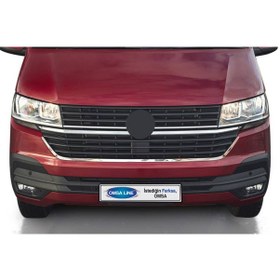 Resim OMSA VW T6.1 Caravelle Krom U Formlu Ön Panjur 2020 ve Sonrası 