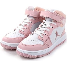 Resim Cool Haykat Cırtlı Basketbol Çocuk Spor Ayakkabı Pembe 