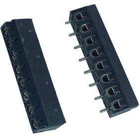 Resim Klemens 8 Pin 5.08Mm Pcb Tip Klemens - Siyah (10 Adet) 