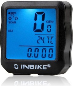 Resim Kablolu Bisiklet Kilometre Sayacı Kronometre - Mavi Yurt Dışından A 