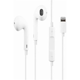 Resim LinkTech QTC T205 iPh Lightning Kablolu Kulaklık Beyaz 