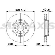 Resim ON FREN DISK AYNASI OPEL ADAM CORSA 1.4I 1.2I 