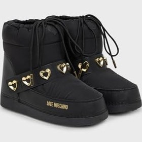 Resim Love Moschino Logolu Kemer Detaylı Büzgülü Kar Botu Bayan KAR BOTU JA24182G0NISD00A 