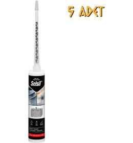 Resim Selsil 2k Epoksi Bazlı Kimyasal Dübel 300 Ml. - 5 Adet 