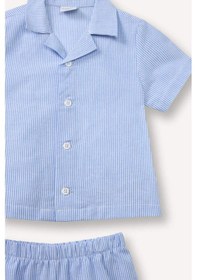 Resim Defacto Poplin 2li Dokuma Pijama Erkek Bebek H4446a526smnv94 Lacivert-nv94 