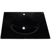 Resim Cam Lavabo 12 MM 90 x 56 CM Siyah 