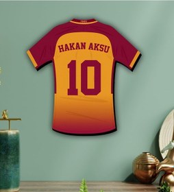 Resim Bk Gift Kişiye Özel İsimli Taraftar Forma 3d Ahşap Tablo 1, Arkadaşa Hediye, Sevgiliye Hediye, Doğum Günü Hediyesi Kobitmeyencom30161 Bk Gift 