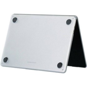 Resim Apple Uyumlu MacBook 13.6&prime Air M3 A3113 Zore Premium Msoft Bottom Kapak Gri 