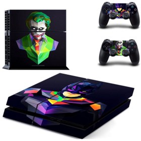 Resim cosy home gift Batman & Joker Playstation 4 Fat Sticker Kaplama Bj-01 