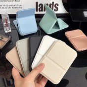 Resim 1 adet Kompakt Taşınabilir Katlanır Ayna - Mini Seyahat Aynası, Parlatı Cam ve Alüminyum Çerçeve, Hafif ve Dayanıklı, Okul, Ofis, Plaj için - Çoklu Renklerde Mevcut, Plaj Gereçleri, Şık Kompakt Tasarım, Dayanıklı Yapı 