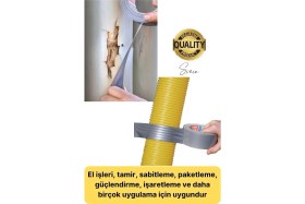 Resim Svein Premium Ekstra Güçlü Sızdırmaz Su Geçirmez Mutfak Lavabo Kenar Tamir Bandı Sakız Bant Çift Taraflı 