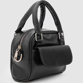 Resim Shule Bags Nala Mini Retro Çapraz Çanta Siyah Siyah 
